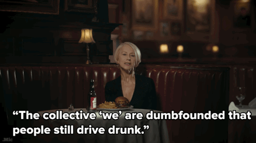 conspicuouslad:micdotcom:Watch: Helen Mirren is starring in an anti-drunk driving Super Bowl ad from a pretty unlikely source. Yes, that’s somebody that drunken rednecks are sure to listen to: British people.…okay wow that was great. XD I haven’t