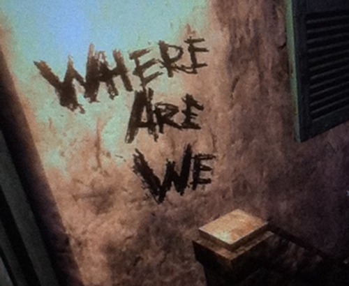 bethesdasfallout:   Dead Money graffiti. 