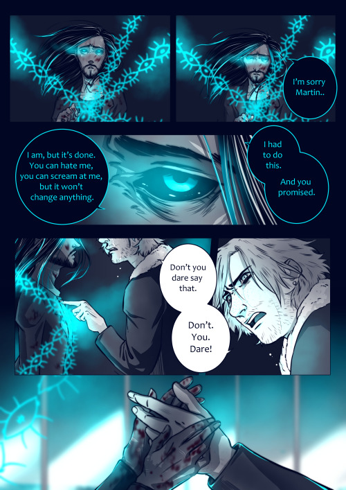 c-hrona: - Last Words -Part 2 of my comic of Mag200 is here! .Let me know what you think with commen