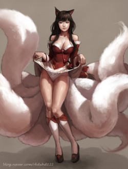 league-of-legends-sexy-girls:  Ahri