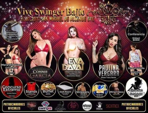 Nos vemos el sábado 15 de julio en Vive Swinger Bajio no falten. Quedan muy picos lugares, reserva y