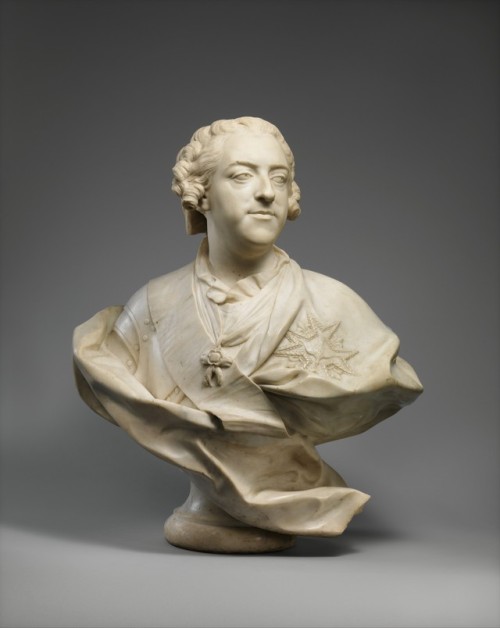 the-met-art: Louis XV (1710–1774), King of France by Jean-Baptiste Lemoyne the Younger, Europe