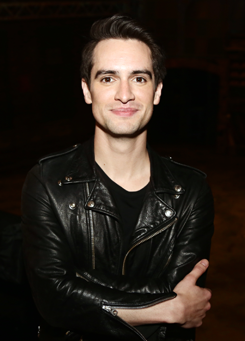 damnpanicatthedisco: Brendon Urie©Bruce Glikas // Photo call for his rehearsal for his broadway debu