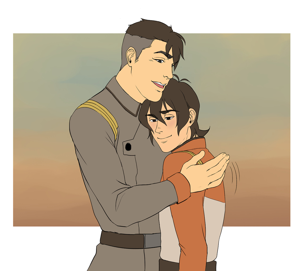 eri-damon: That time Shiro kissed Keith by accident lolTotally not inspired by Honey