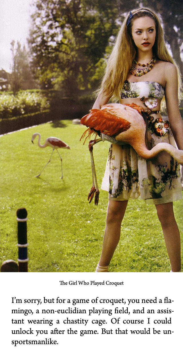 A lesser known scene from “Alice in Wonderland”.