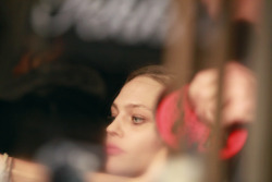 hante:  vl4da:  Sasha backstage at Proenza