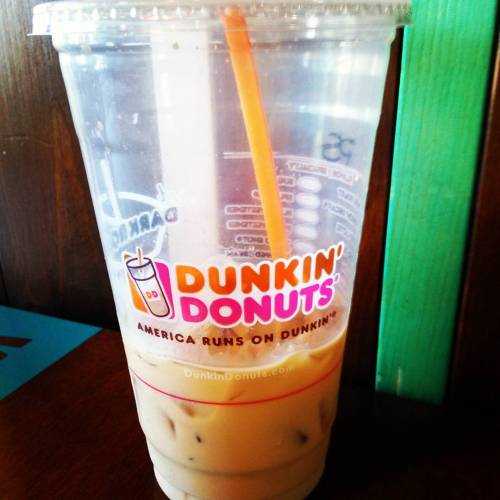 Tried Dunkin Donuts for the first time! #dunkindonuts #coffee #icedcoffee #iced #pumpkinspice #pumpk