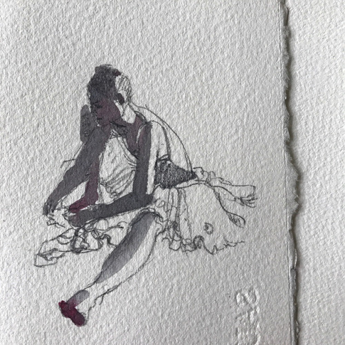 Scottish Ballet rehearsals*    -    Wil FreebornScottishDrawings and sketches*for The upcoming perfo