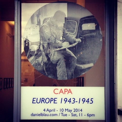 Amazing WW2 photography exhibition on Hoxton Square. Get down if you have a chance - it’s free