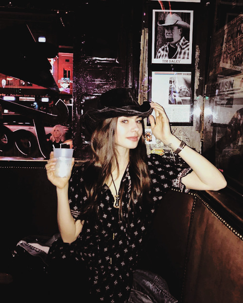 Lily via instagram - One night in Nashville, and I’m practically...