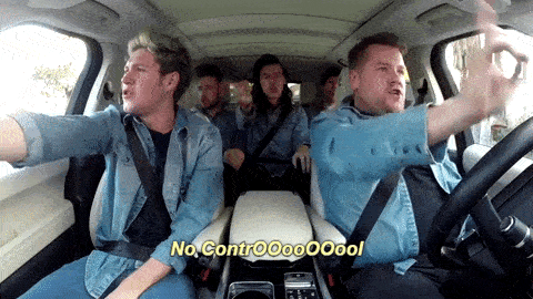 latelateshowcbs:  aliaamansor:  THIS IS THE OFFICIAL CHOREOGRAPHY OF NO CONTROL. EVERYONE IS OBLIGATED TO DO THIS DANCE WHENEVER THEY HEAR THIS SONG.  *stamps long complicated contract* IT IS LAW. 