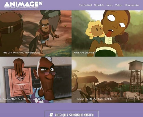 Hi, my film recently played in Brazil&rsquo;s Animage Festival for a special screening of Africa