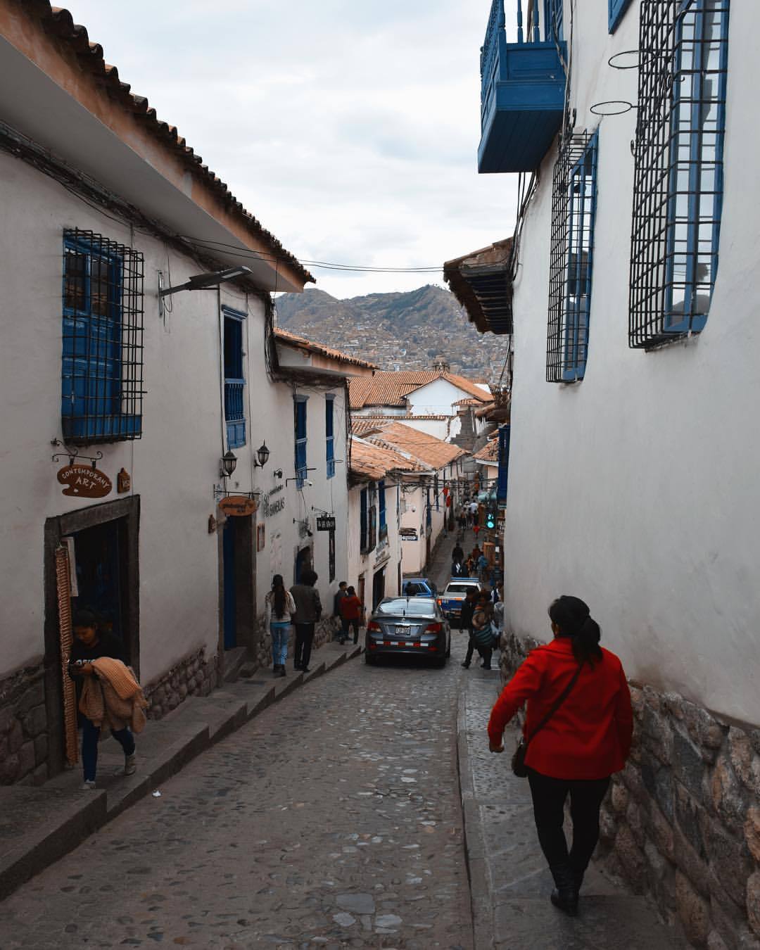 Streets of Cusco (at Cusco, Peru)