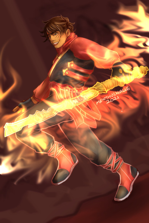 Elemental blades!(open the image for higher quality)They’re my favourite weapon that the boys used, 