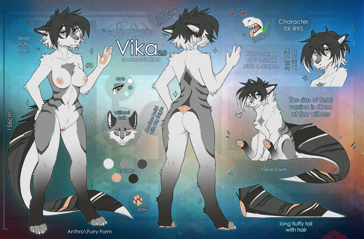 fr95rus:  Yeah, It`s new character :“D No, my OC ocelot mix Vika works too! I love