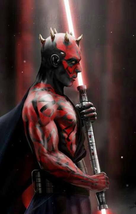 scificity:  Darth Maul by AndyFairhursthttp://scificity.tumblr.com
