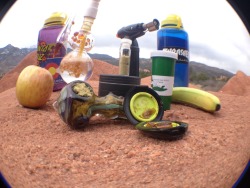 space-kushh:  Better pic from the hike with my fisheye