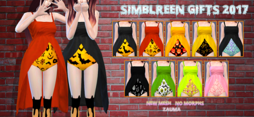 TS4 SIMBLREEN GIFTS 2017Hello! (‘∀’●)♡I finished to convert my simblreen gifts, h