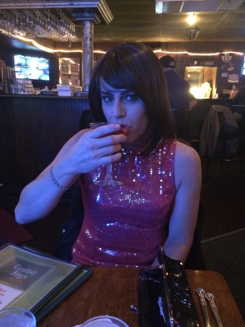 partimeguy: real crossdressers are all so beautiful real crossdressers out for a drink are beautiful