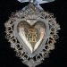 oldmoonlullaby:Italian Silverplated Antique Sacred Hearts. 