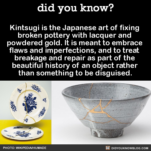 XXX did-you-kno:  Kintsugi is the Japanese art photo