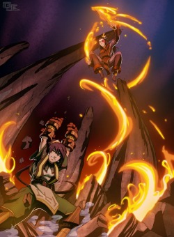 As-Warm-As-Choco:  Some Insane Avatar: The Last Airbender Illustrations By Darkkenjie (Deviantart