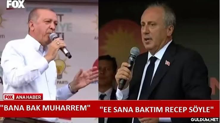 Bana bak muharrem, ee sana...