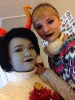 Secretstrider:  I Was Kanaya, My Friend Was Rose  ^^  So Cute!! ;V; Omg And You Found