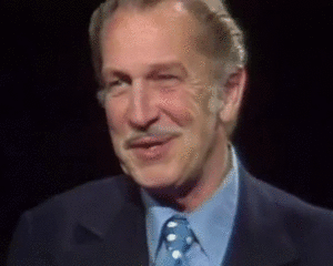 maudlinandmagnificent:  Remembering Vincent Price on the anniversary of his death. (May 27th 1911 — October 25th 1993) “We may all be a peculiar lot…often broke, often dissatisfied because we’re not doing more and better work…but we know how