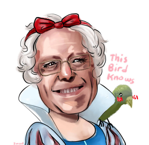 new meme: the presidential candidates as disney princesses 