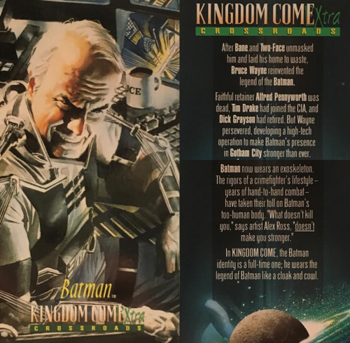 BATMAN KINGDOM COME TRADING CARD