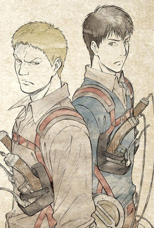 aurieackerman: High Quality version of the Reiner & Bertholdt image song CD cover artwork. Other HQ cover artworks: Eren & Mikasa |   Armin & Jean. 