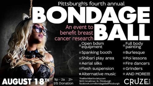 The Bondage Ball 2018 event is live on Facebook! This is going to be the best one yet! Photographer: