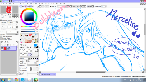 Marceline and Bubble <3 WIP Hot draw soon porn pictures