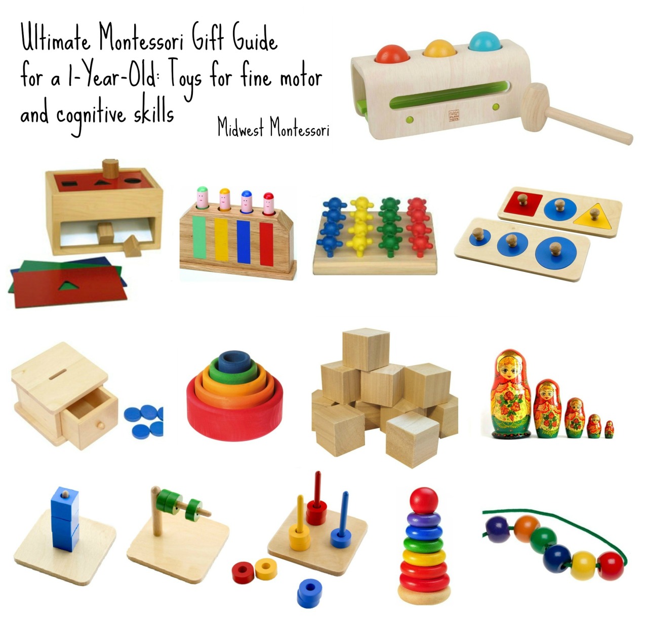Midwest Montessori — Ultimate Montessori Gift Guide for a One-Year-Old