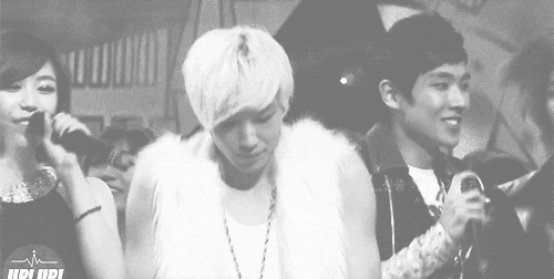 huang-zitao:  ”When Jong Up notices the camera~”   