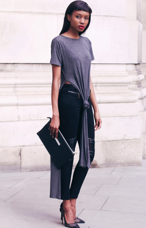 lookbookdotnu:  Black and Grey  (by Natasha  N)