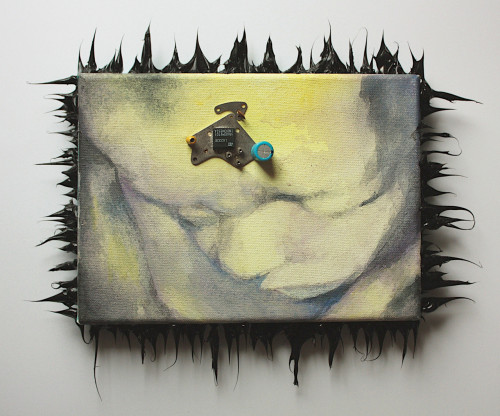 Robert Wałęka, Untitled (Positive eugenics), mixed media, 2010