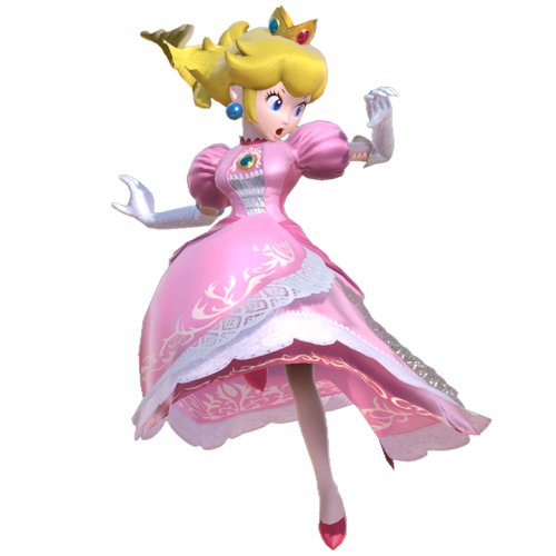 Since I made a bunch of smash pngs for Daisy, I figured I’d do a set for Princess Peach! Feel free t