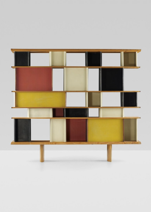 thedesigncollector: Charlotte Perriand Bibliotheque 1952/56