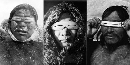 liverodland - Frozen fashions #1 - Inuit sunglasses against...