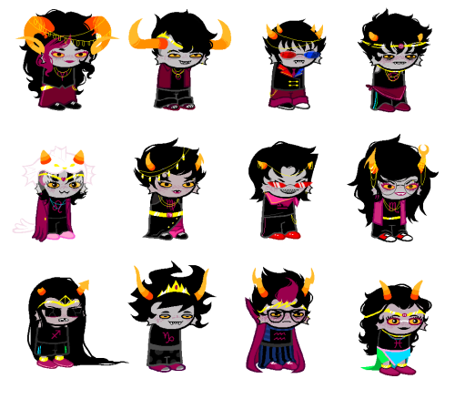 queen-of-turtles:  eyy i finished tyrianstuck!! eridan looks like a constipated pufferfish 