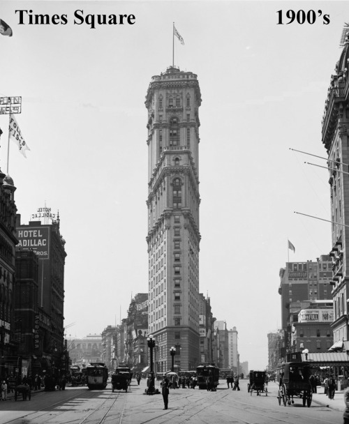 Times Square through the years