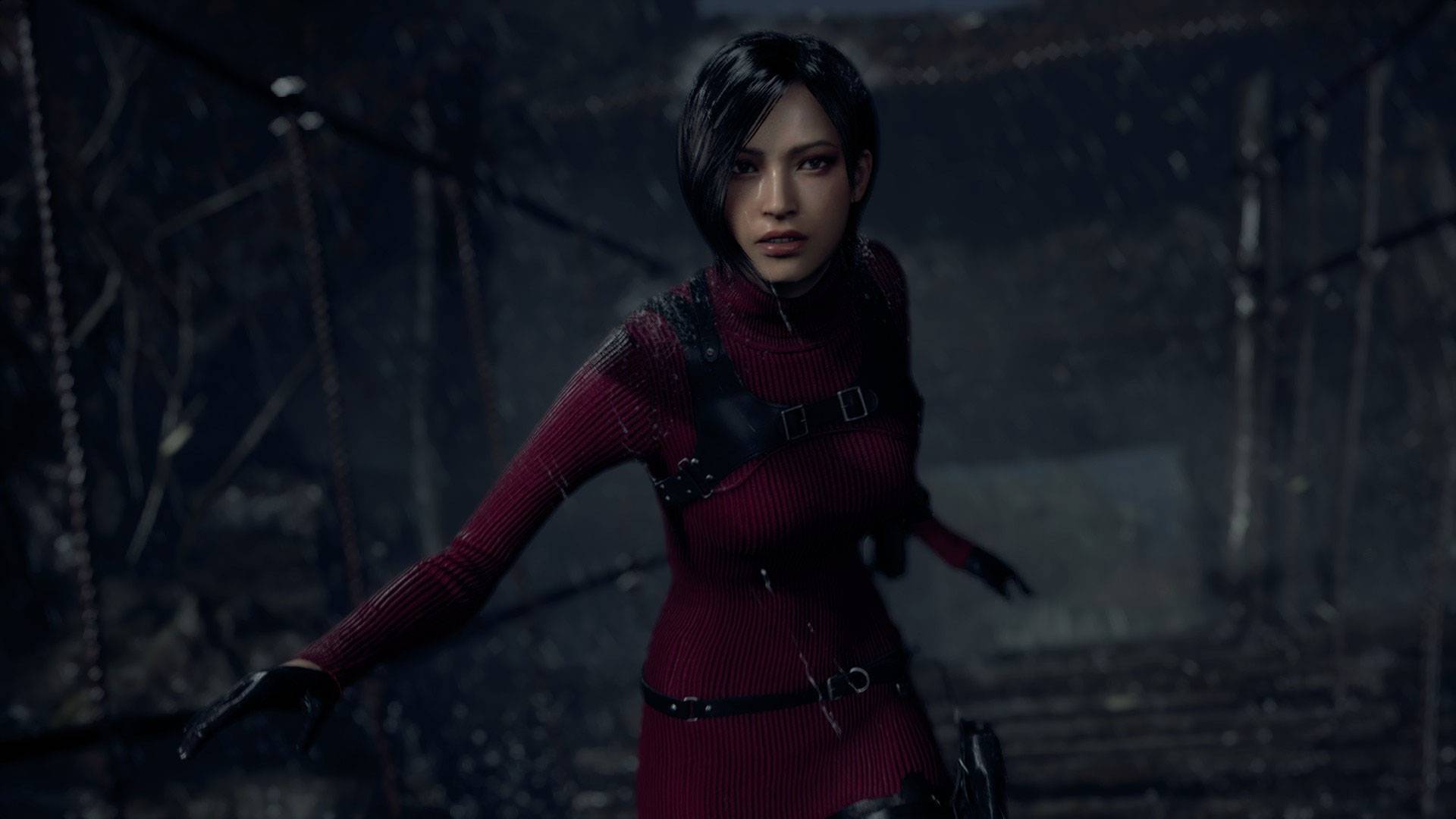 Ada Wong grapple guns into action in Resident Evil 4 Separate Ways DLC