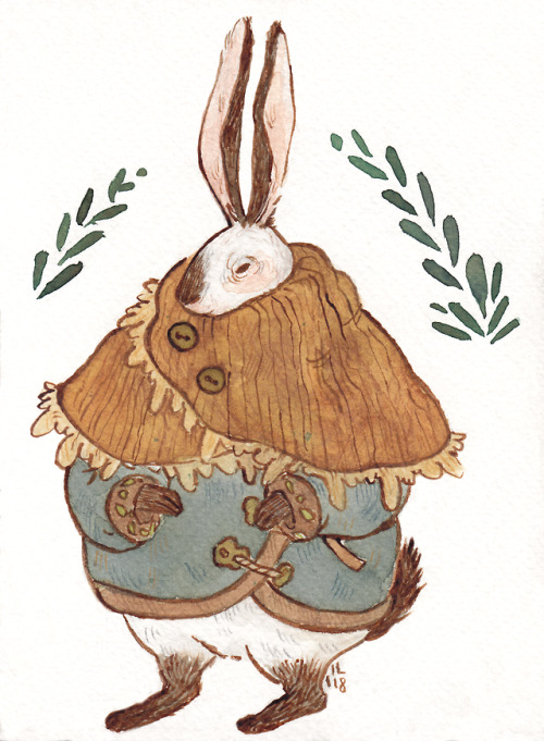 cornflakesdoesart: Two cozy bunnies based off of my friend’s bunnies, Theo and Lady!And to my 