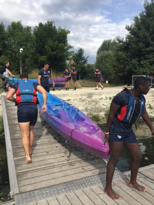 Guy FridaysTime For Some Team Bonding&hellip;Racing 92 Takes To The Water To Strengthen Solidari