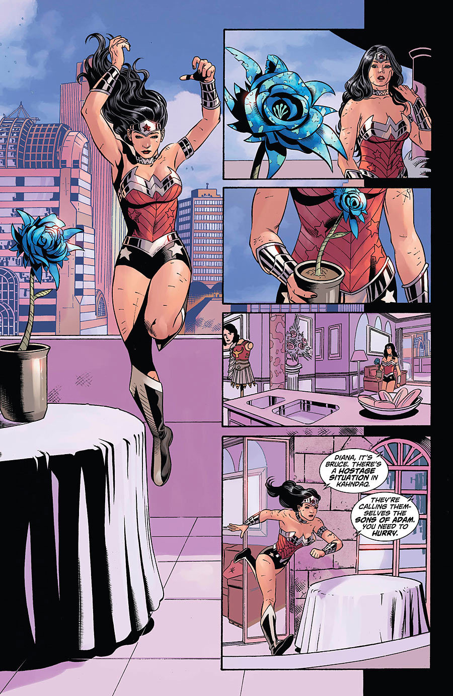 nomalez:  DC Comics preview: SUPERMAN / WONDERWOMAN  #12   Story by Charlie Soule