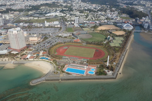 Chatan Softball Ground, Chatan, Okinawa Prefecture, Japan