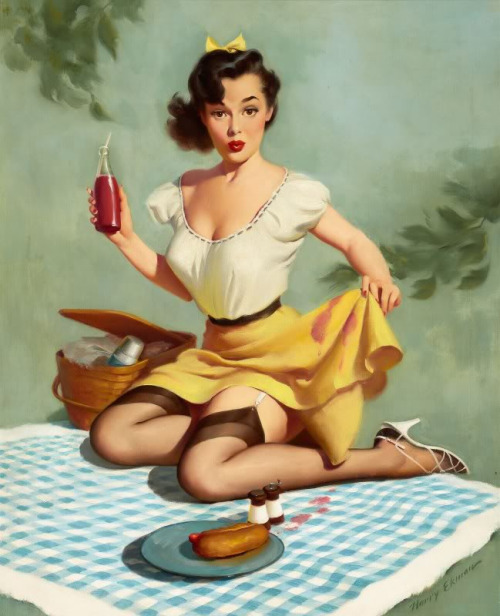 pin-up-beauties: don56: pin up art by Harry porn pictures