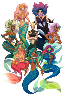 shoomlah:  MerMay times eight: The Drag Daughters